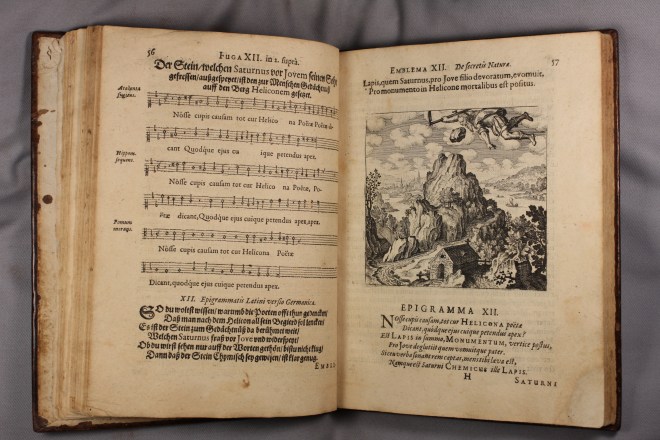 Emblem 12 - Atalanta fugiens (1618)