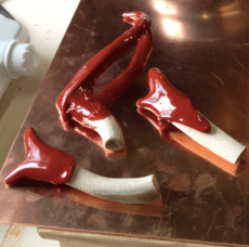 Imitation coral at Nunavut Arctic College